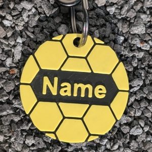 Personalisierter Anhänger Fussball