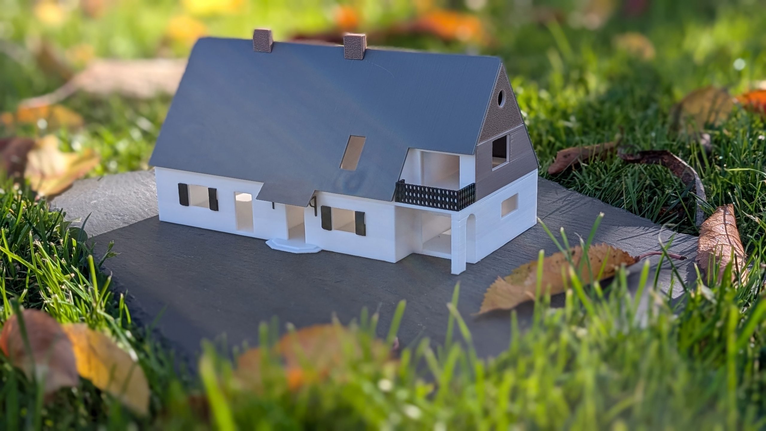 3D-gedrucktes Hausmodell – Bild 7