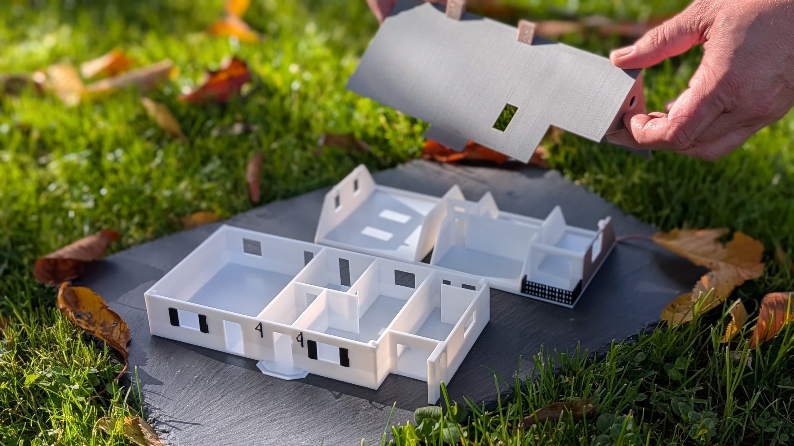 3D-gedrucktes Hausmodell – Bild 4