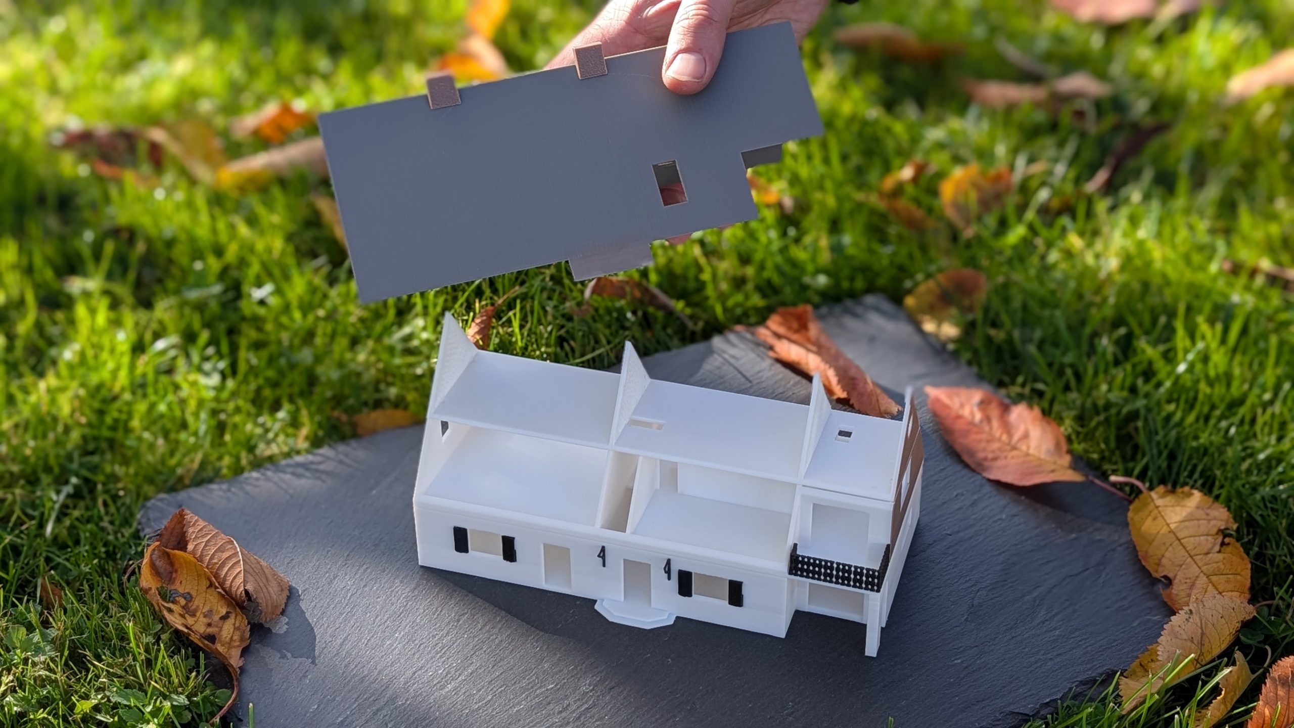 3D-gedrucktes Hausmodell – Bild 2