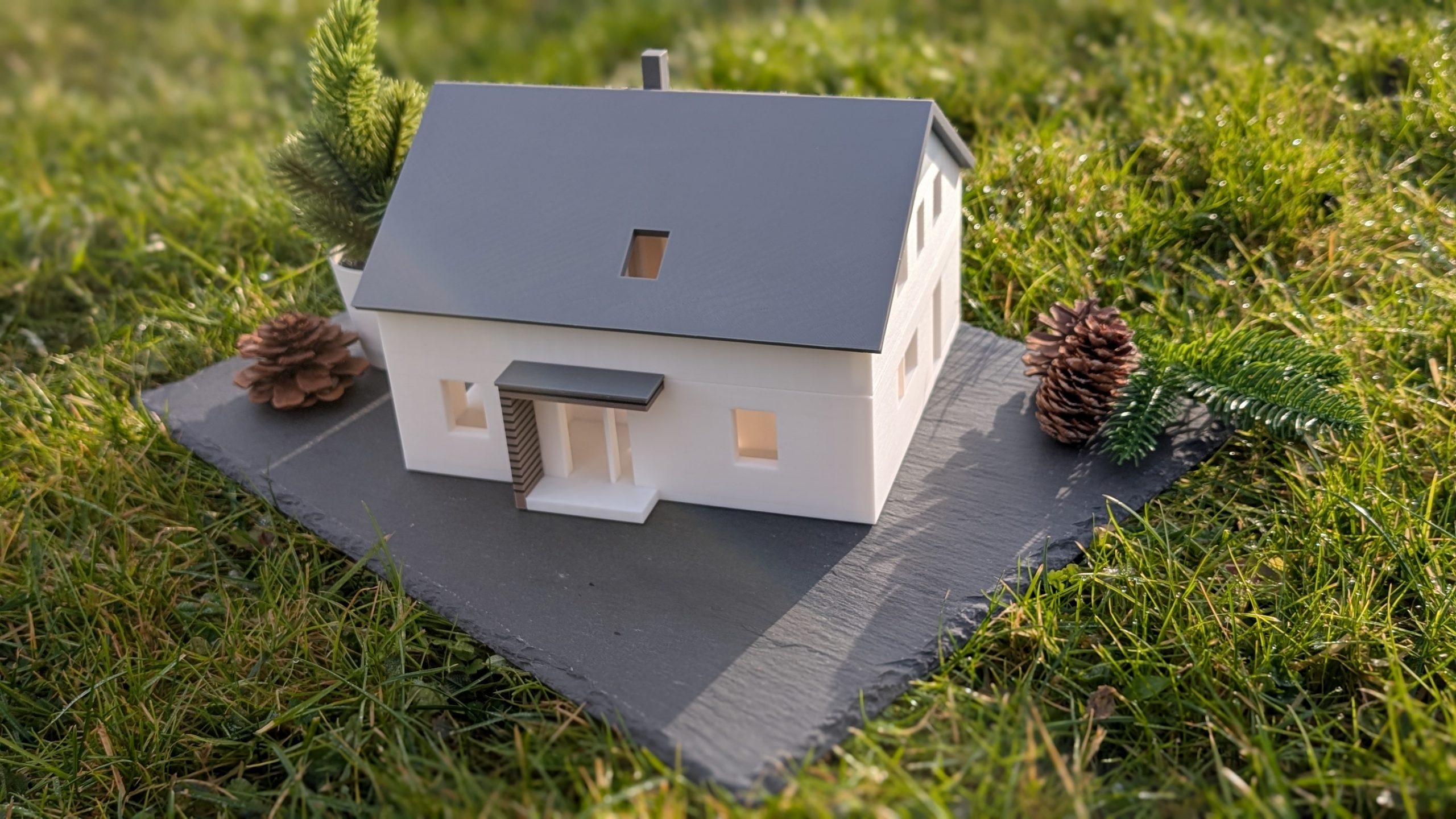 3D-gedrucktes Hausmodell – Bild 18