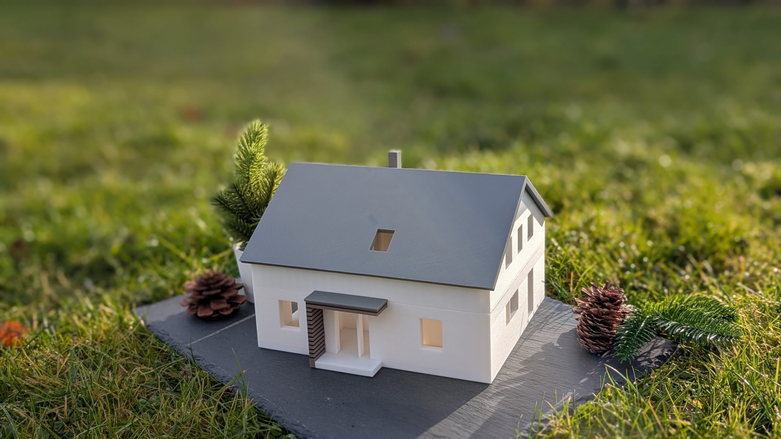 3D-gedrucktes Hausmodell – Bild 16