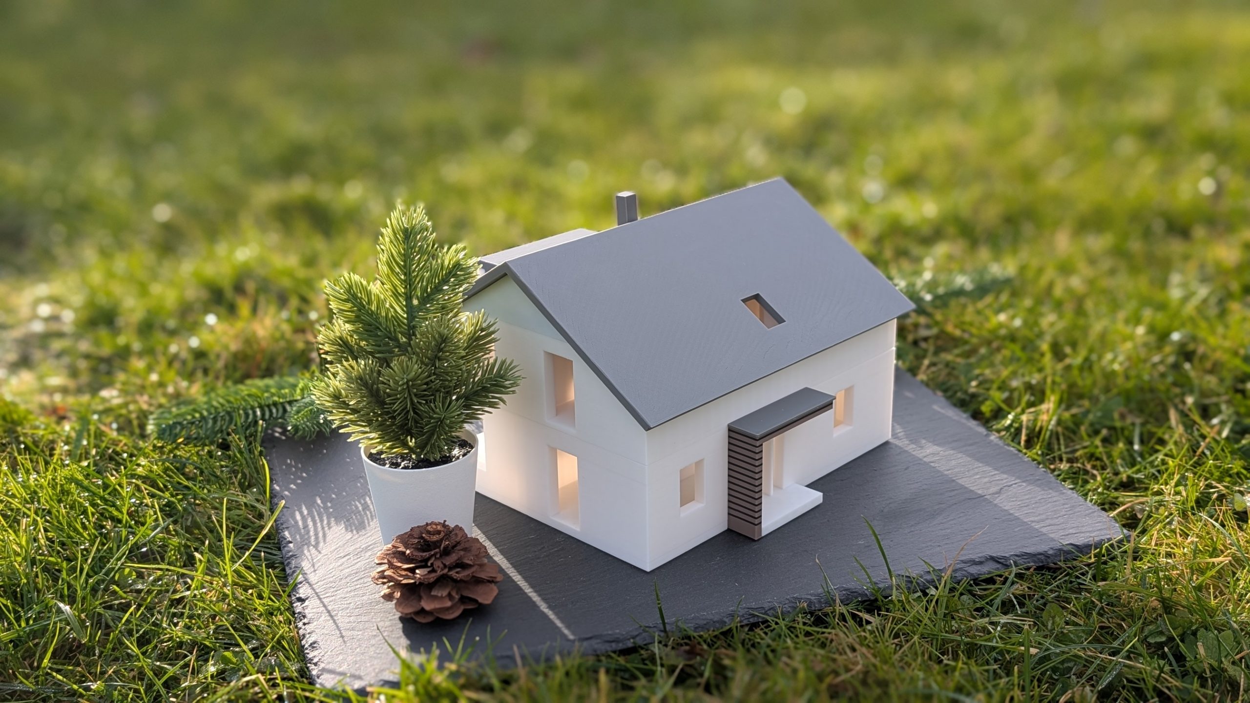 3D-gedrucktes Hausmodell – Bild 15