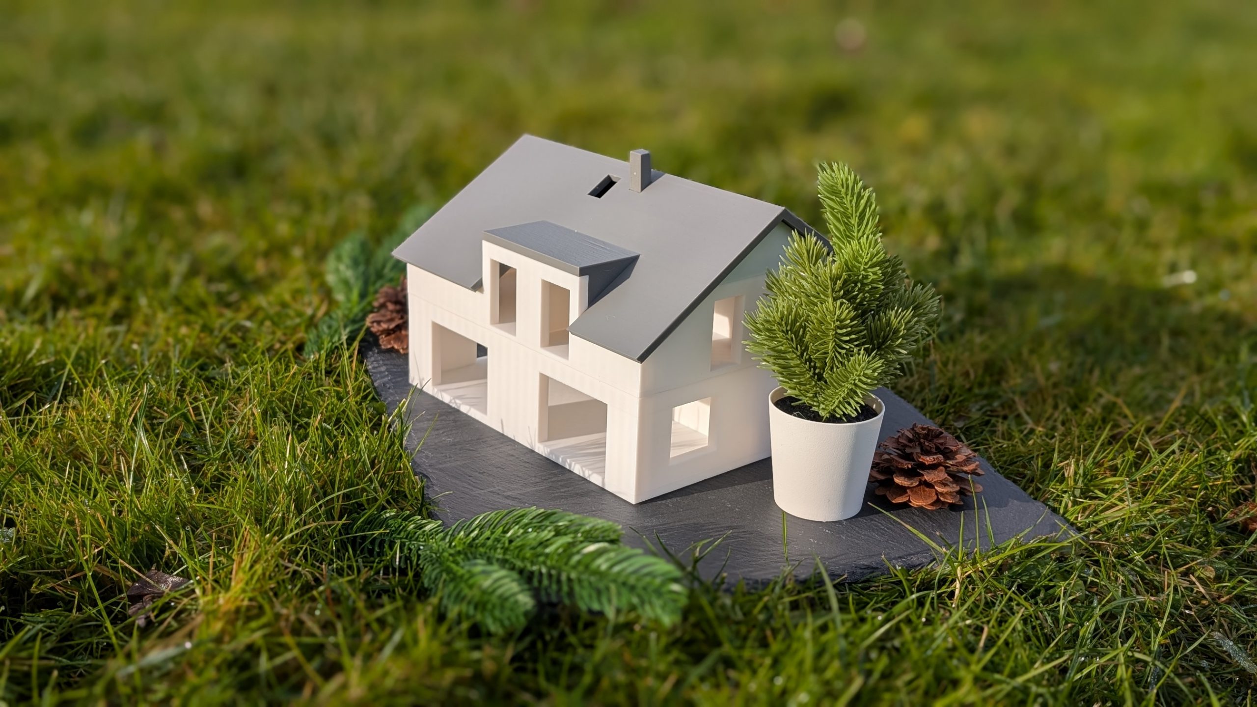 3D-gedrucktes Hausmodell – Bild 11