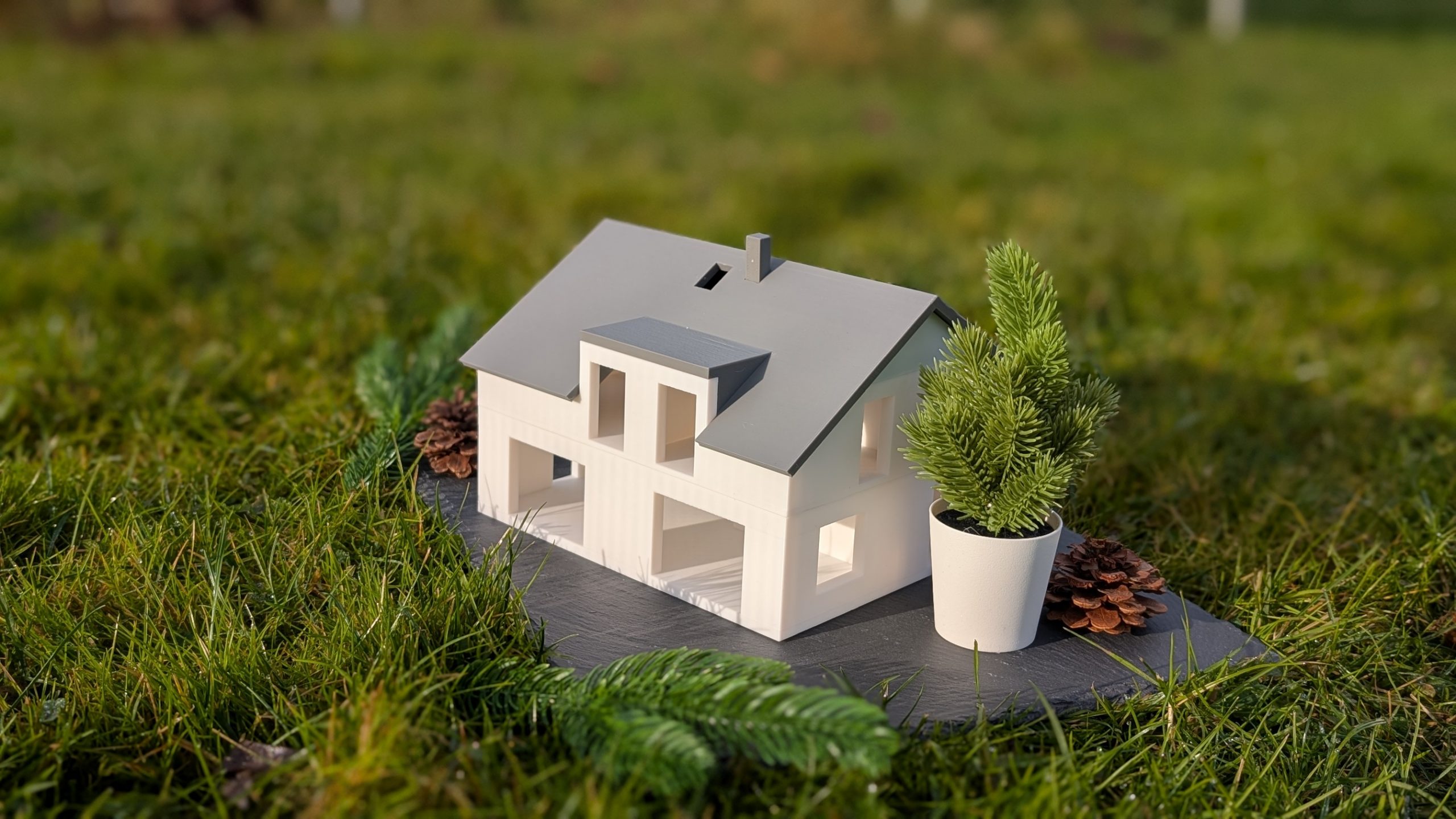 3D-gedrucktes Hausmodell – Bild 10