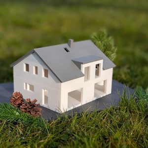 3D-gedrucktes Hausmodell