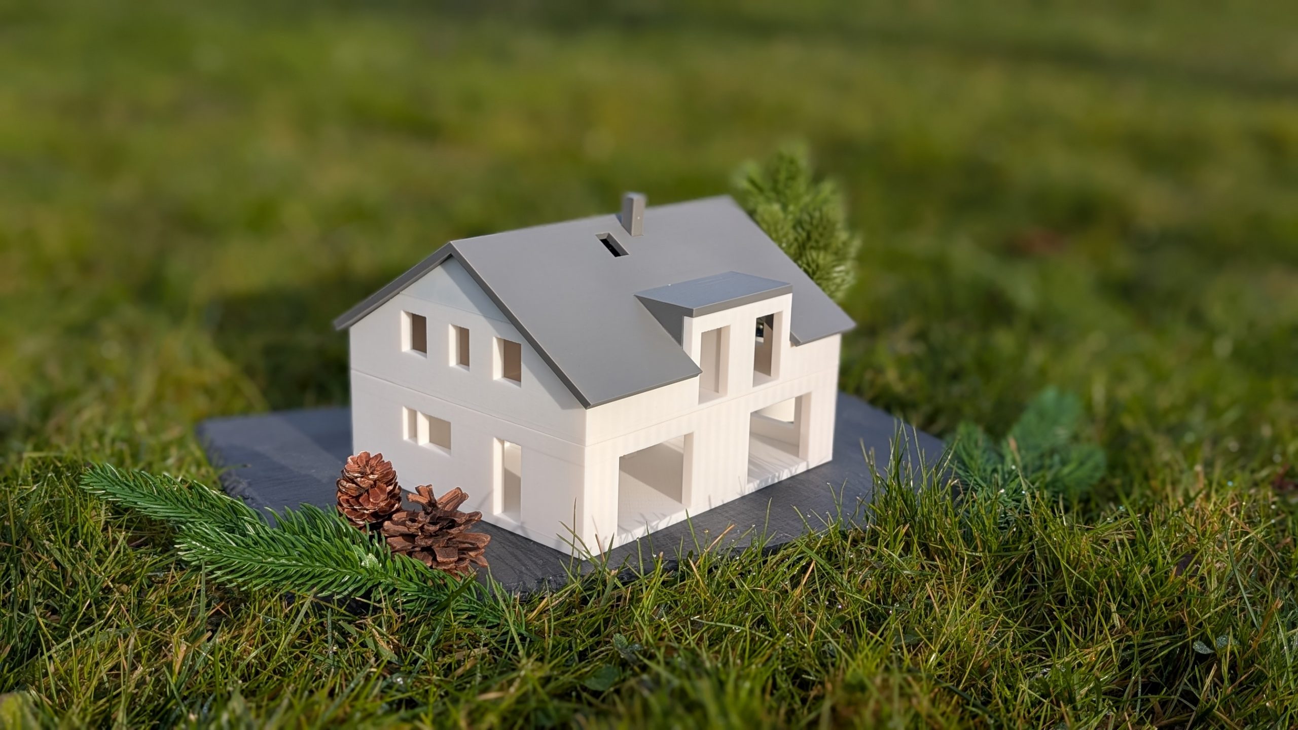 3D-gedrucktes Hausmodell