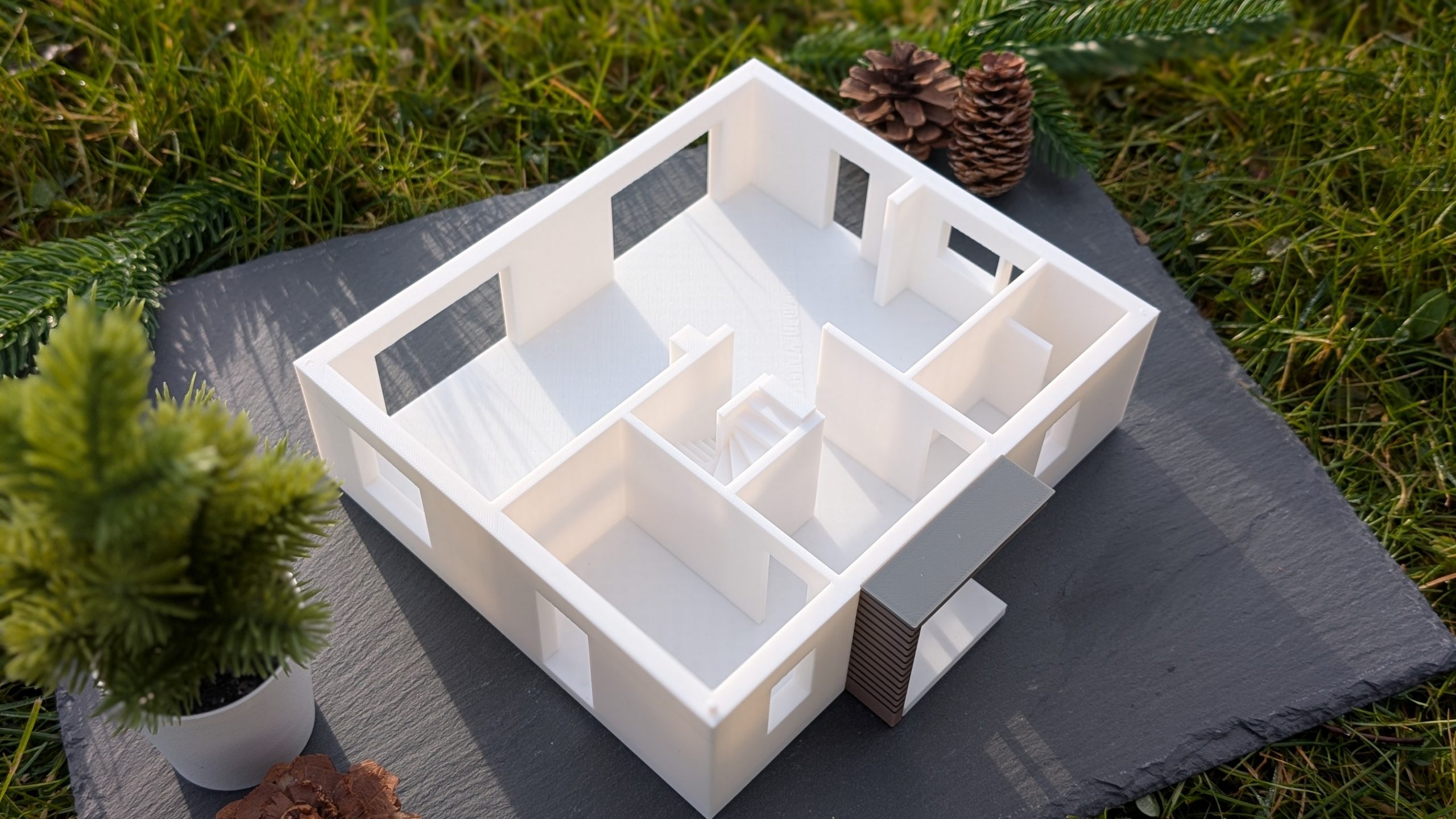3D-gedrucktes Hausmodell – Bild 8