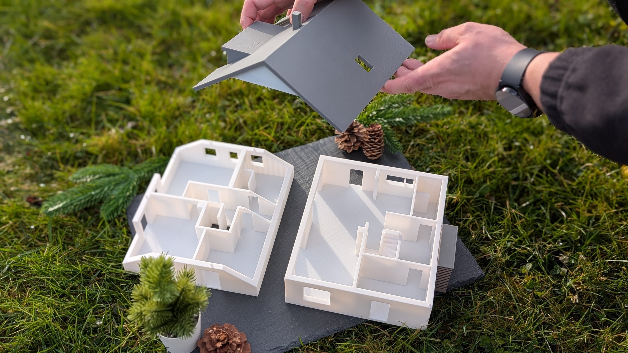 3D-gedrucktes Hausmodell – Bild 12