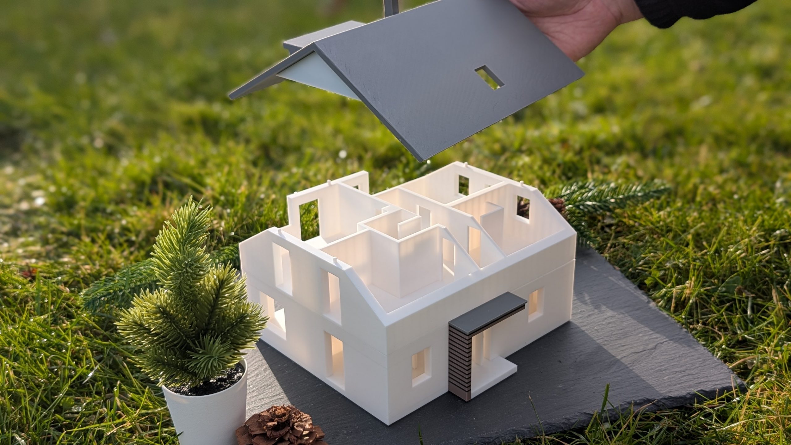 3D-gedrucktes Hausmodell – Bild 17
